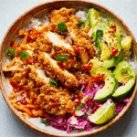 Spicy Gochujang Chicken Salad