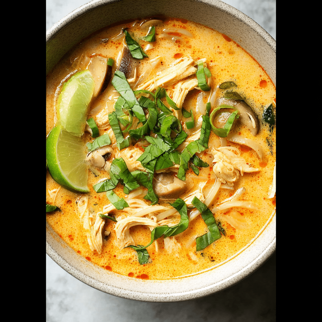 Thai Coconut Curry Soup