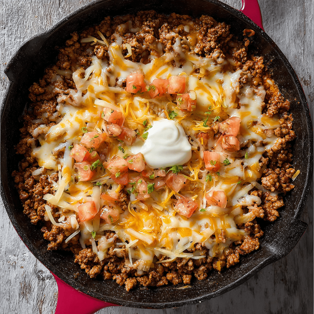 Turkey Taco Skillet