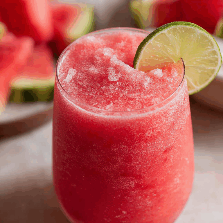 Watermelon Frosé