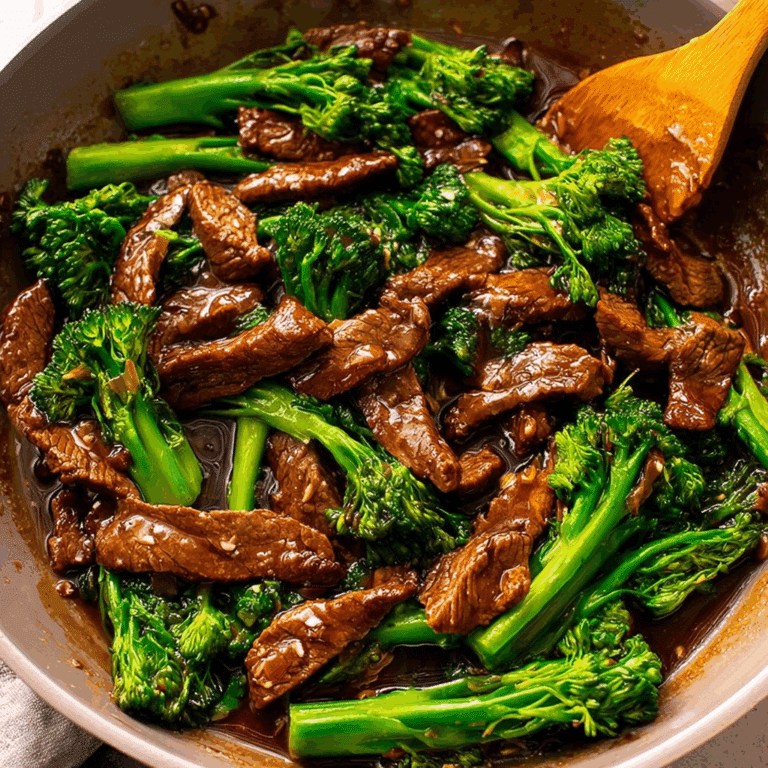 Beef and Broccolini Stir Fry