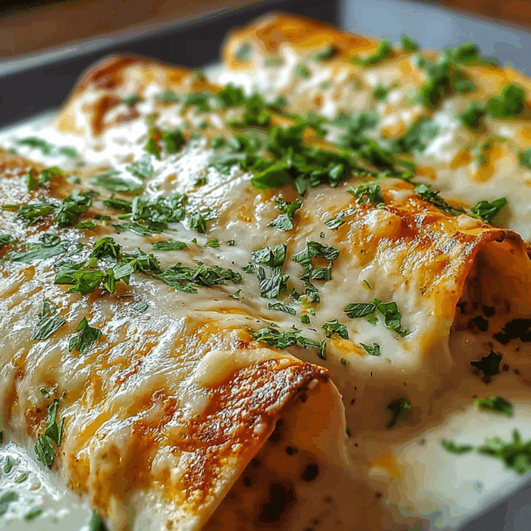 Chicken and Cheese Enchiladas