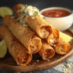 Crispy Chicken Taquitos