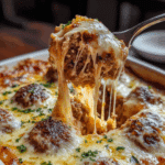 Dump and Bake Meatball Casserole