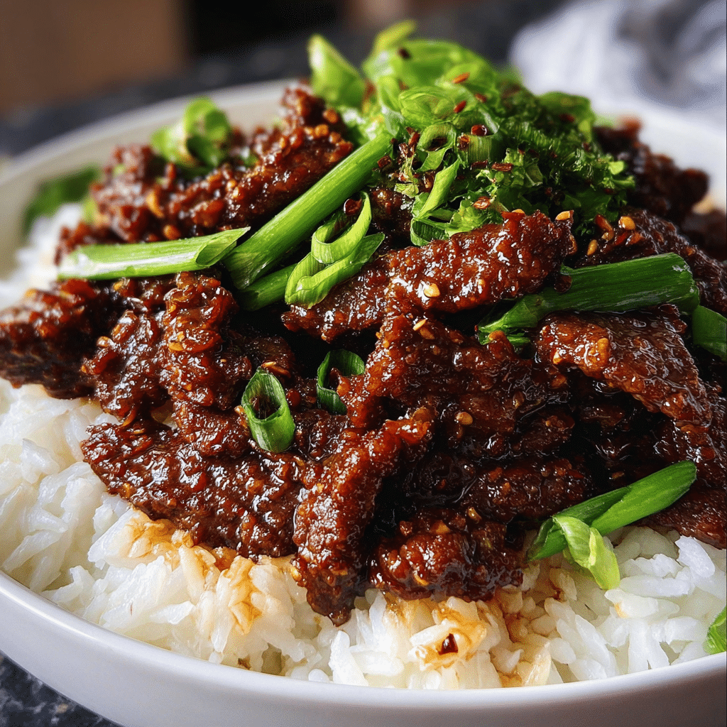 Mongolian Beef
